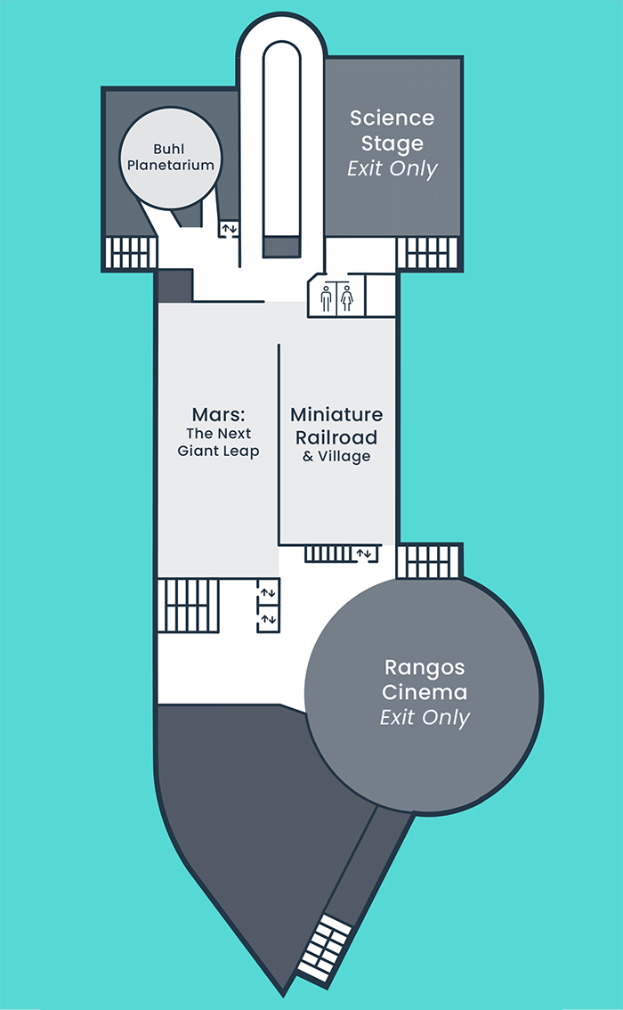 Second Floor map